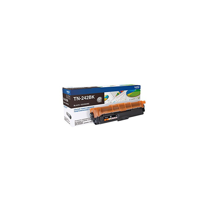 Brother Cartouche de toner Original Noir 1 pièce(s) TN242BK Brother Cartouche de toner Original Noir 1 pièce(s) TN242BK