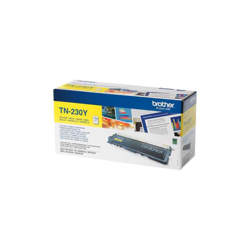 Brother Toner gelb Original Toner Cartridge TN230Y Brother Toner gelb Original Toner Cartridge TN230Y
