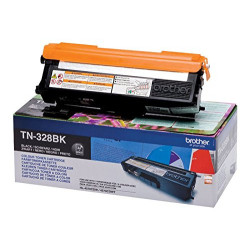 Brother TN-328BK Cartouche de toner Original Noir 1 pièce(s) TN328BK