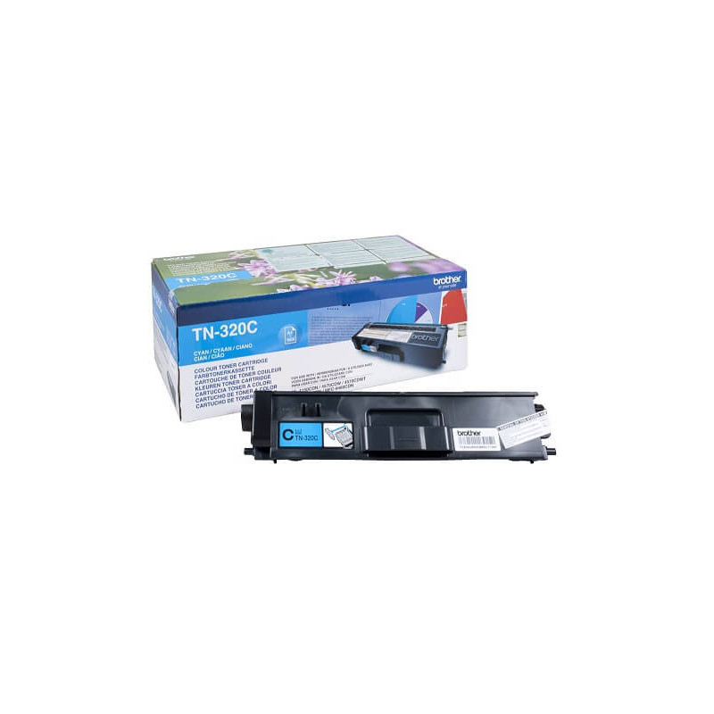 Brother Cartouche de toner Original Cyan 1 pièce(s) TN320C Brother Cartouche de toner Original Cyan 1 pièce(s) TN320C