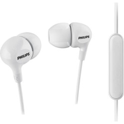 Philips Ecouteurs intra-auriculaire filaires avec microphone Blanc  SHE3555WT/00