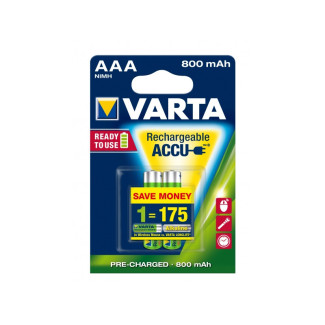 Piles Varta Photo Power Micro (AAA) 800 mAh 1.2 V (Pack de 2) 56703101402