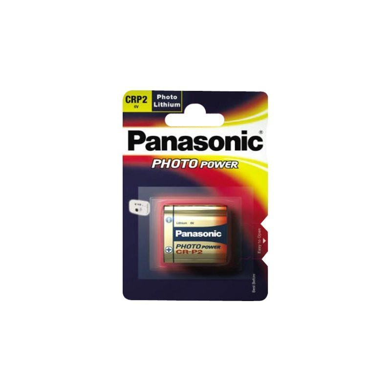 Panasonic Lithium Photo Pile CRP2 3V Blister (1 pièce) CR-P2L/1BP