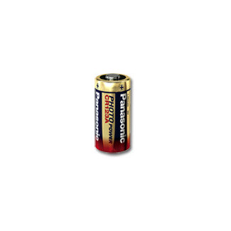 Panasonic Lithium Photo CR123 3V Blister (Pack de 2 piles) CR-123AL/2BP