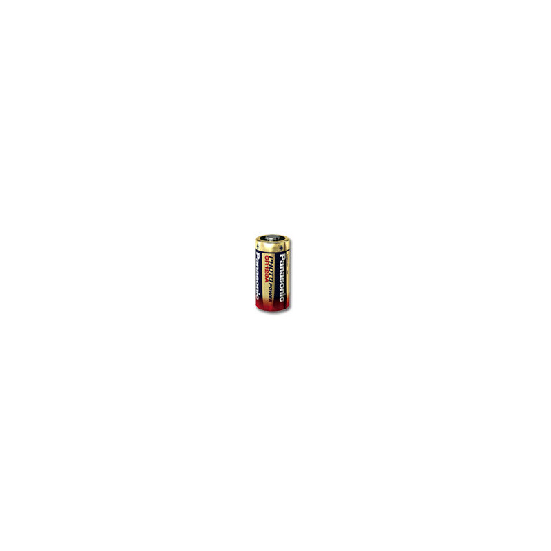 Panasonic Lithium Photo CR123 3V Blister (Pack de 2 piles) CR-123AL/2BP