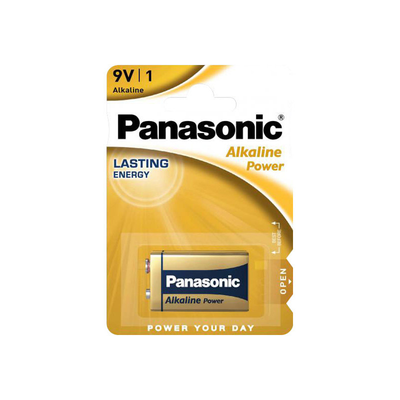 Panasonic pile Alcaline E-Block LR61 9V Blister (1 pièce) 6LR61APB/1BP Panasonic pile Alcaline E-Block LR61 9V Blister (1 pièce) 6LR61APB/1BP