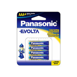 Panasonic Pack de 4 piles Alcaline Micro AAA LR03 1.5V  LR03EGE/4BP