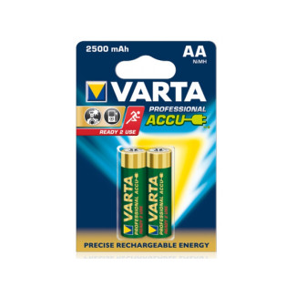 Varta Piles NiMH Mignon AA 2600mAh Blister (Pack de 2) 05716 101 402