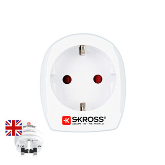 Adaptador de Corriente Skross 1500230-E Europeo Reino Unido