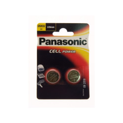 Panasonic Lithium CR2032 3V Blister pile bouton (1 pièce) CR-2032EL/1B