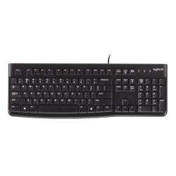 Logitech Clavier K120 pour le Business Noir UK-Layout 920-002524