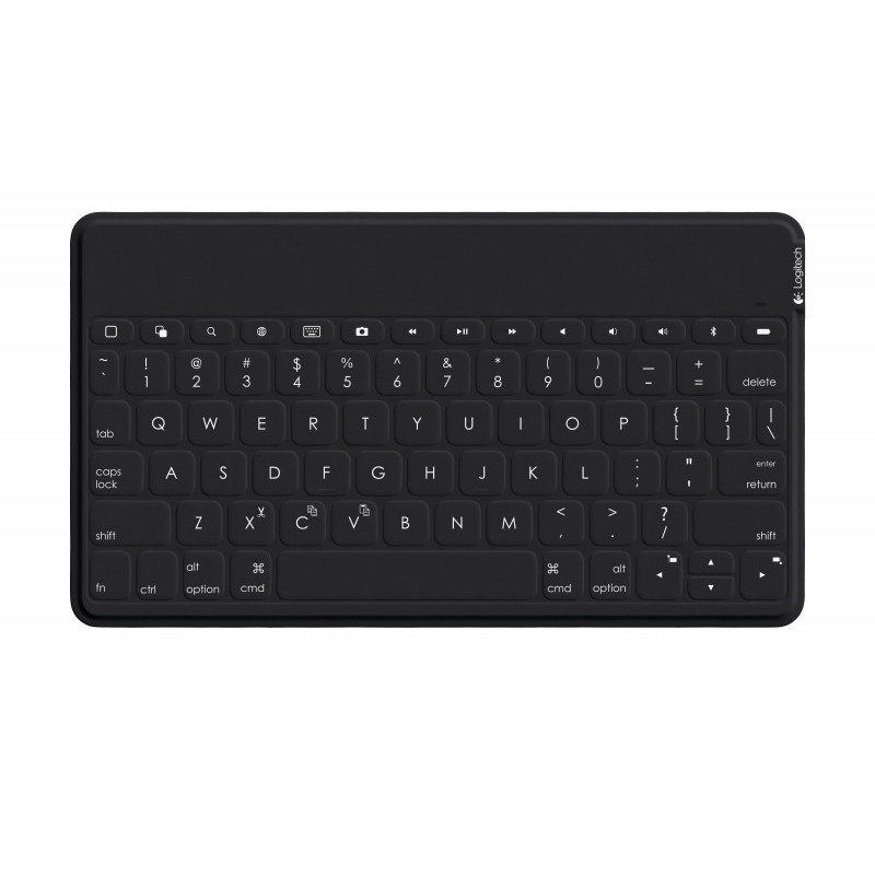 Logitech TAB Keys Clavier Pour toutes les générations d\'iPad Noir DE-Layout 920-006704