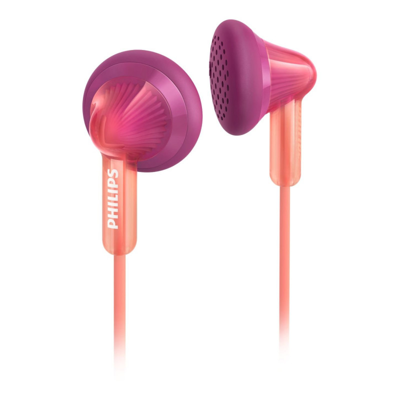 Philips Ecouteurs filaires 3.5mm Rose SHE3010PH Philips Ecouteurs filaires 3.5mm Rose SHE3010PH