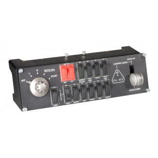 Logitech GAM Logitech G Saitek Pro Panneau d\'interrupteurs de vol 945-000012
