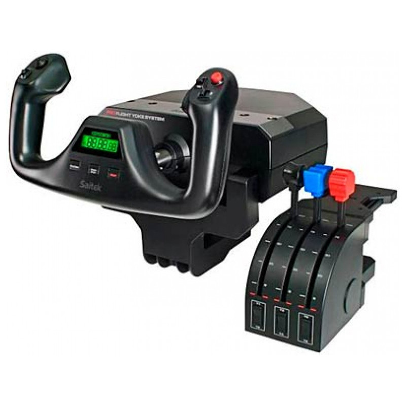 Logitech GAM Logitech G Manche et bloc manettes de simulation professionnelle 945-000004 Logitech GAM Logitech G Manche et bloc manettes de simulation professionnelle 945-000004