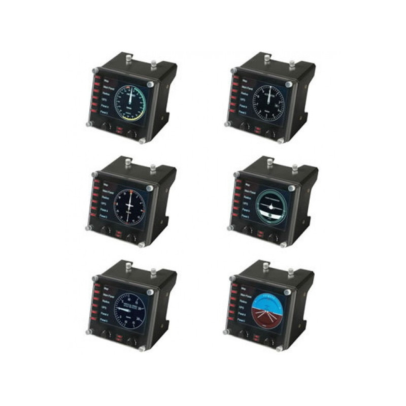 Logitech GAM Logitech G Saitek Pro Panneau d\'instruments de vol 945-000008 Logitech GAM Logitech G Saitek Pro Panneau d\'instruments de vol 945-000008