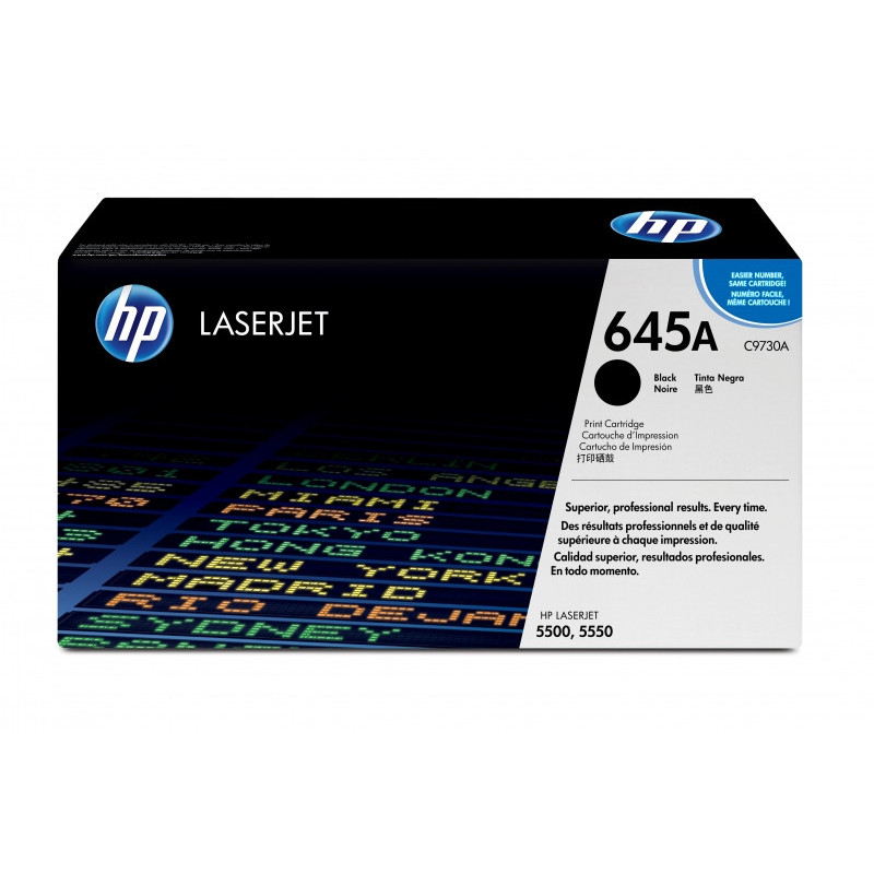 HP 645A - 13000 pages - Noir - 1 pièce(s) C9730A HP 645A - 13000 pages - Noir - 1 pièce(s) C9730A