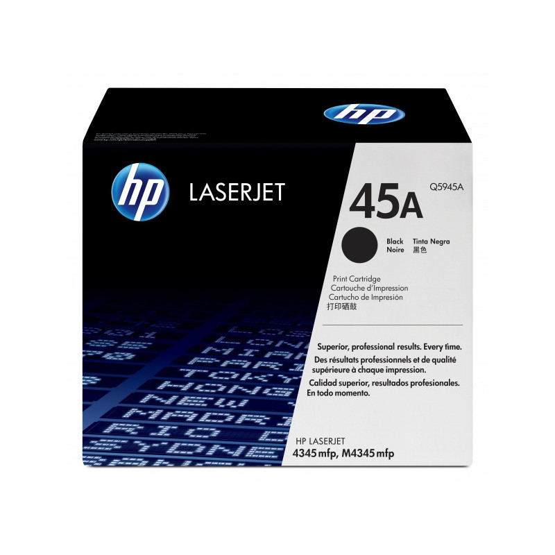 HP 45A-18000 pages-Noir-1 pièce(s) Q5945A HP 45A-18000 pages-Noir-1 pièce(s) Q5945A