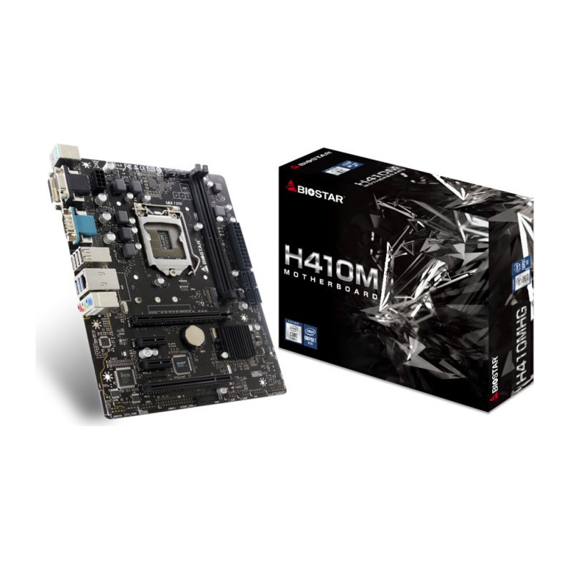 Biostar H410MHG Motherboard micro ATX LGA1200-Sockel H410MHG 