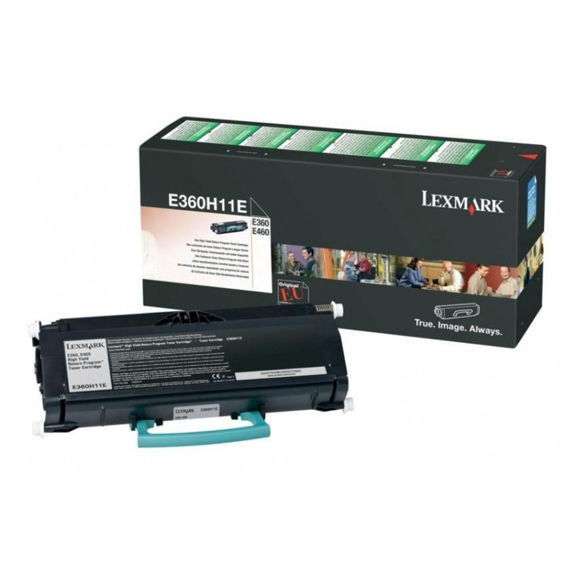 Lexmark E360H11E - 9000 pages - Noir - 1 pièce(s) E360H11E Lexmark E360H11E - 9000 pages - Noir - 1 pièce(s) E360H11E