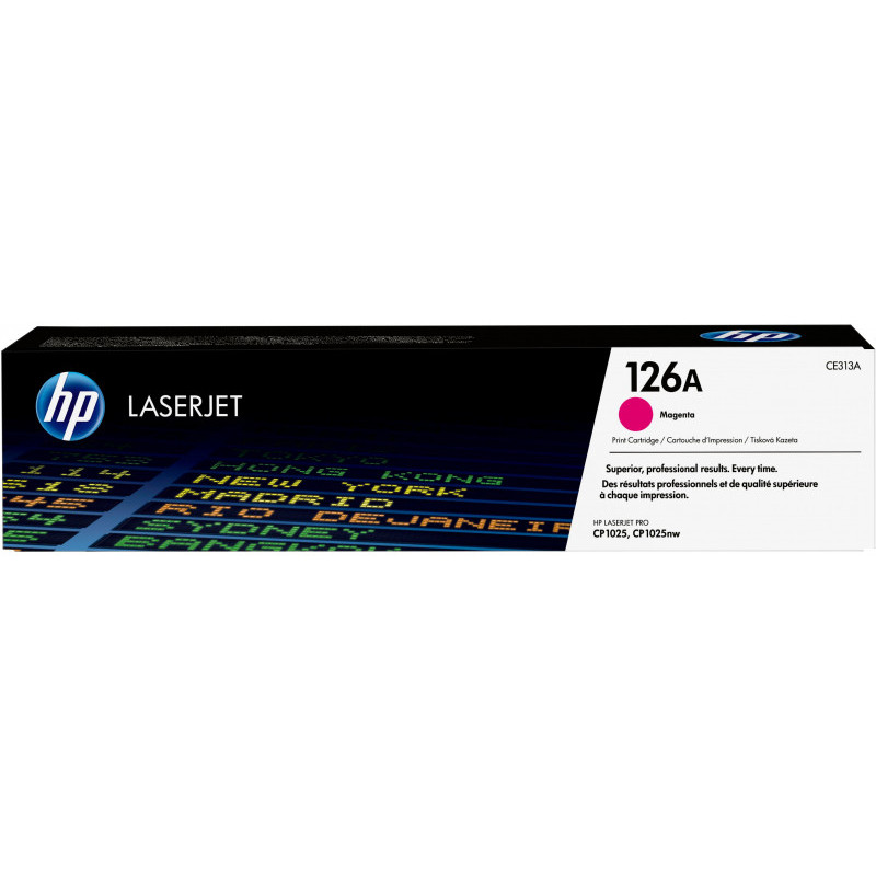 HP 126A - 1000 pages - Magenta - 1 pièce(s) CE313A