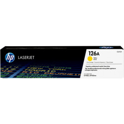 HP 126A - 1000 pages - Jaune - 1 pièce(s) CE312A