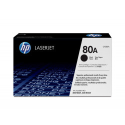 HP 80A - 2560 pages - Noir - 1 pièce(s) CF280A
