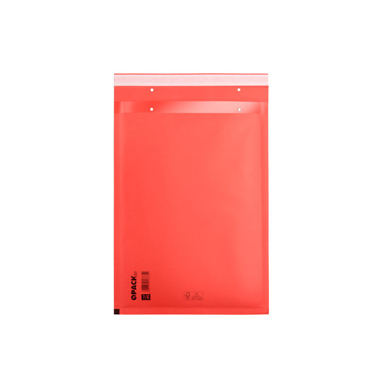 Pack D ROUGE - 100 x Enveloppes à bulles 200x275mm 