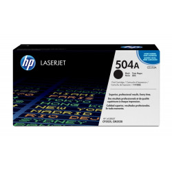 HP 504A-5000 pages-Noir-1 pièce(s) CE250A