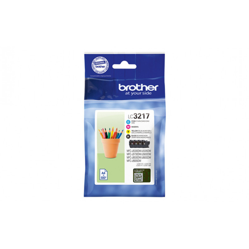 Brother LC-3217 Value Pack 4er-Pack LC3217VALDR Brother LC-3217 Value Pack 4er-Pack LC3217VALDR