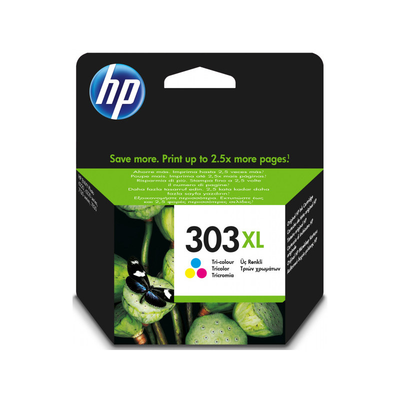 HP TIN 303XL cyan/magenta/yellow T6N03AE#UUS T6N03AE#UUS HP TIN 303XL cyan/magenta/yellow T6N03AE#UUS T6N03AE#UUS