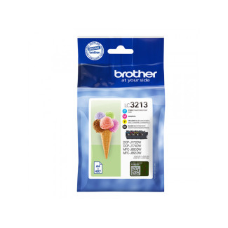 Brother LC-3213 4er-Pack Black. Yellow. Cyan. Magenta LC3213VALDR