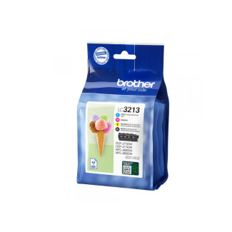 Brother LC-3213 Value Pack 4er-Pack black Cyan Magenta Yellow LC3213VAL