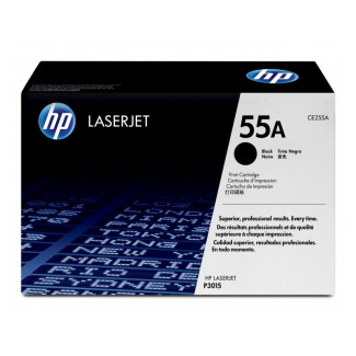 HP 55A 6000 pages Noir 1 pièce(s) CE255A