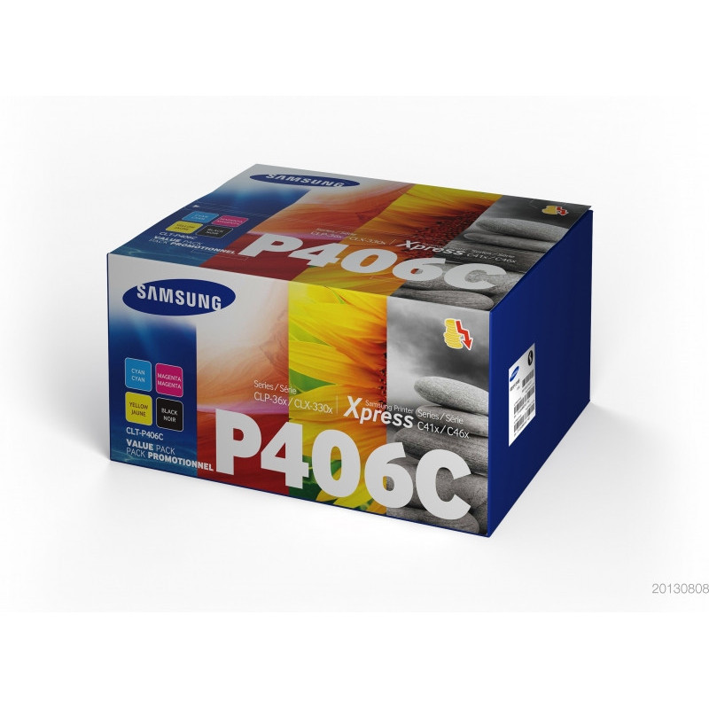 HP CLT-P406C 1500 pages 4500 pages Noir Cyan Magenta Jaune 4 pièce(s) SU375A