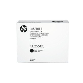 HP TON # 55X CE255XC black Contract-Toner - Hohe Kapazität CE255XC