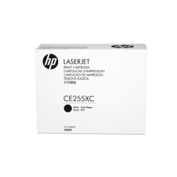 HP TON # 55X CE255XC black Contract-Toner - Hohe Kapazität CE255XC