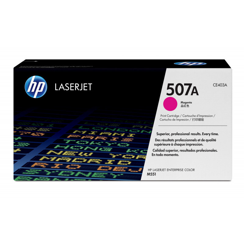 HP 507A - 6000 pages - Magenta - 1 pièce(s) CE403A