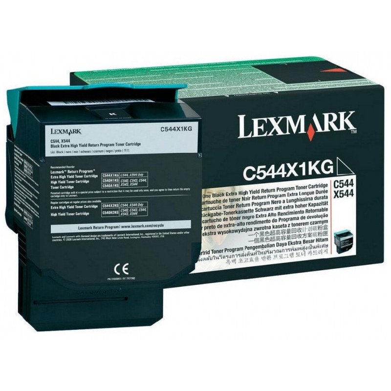Lexmark - 6000 pages - Noir C544X1KG Lexmark - 6000 pages - Noir C544X1KG