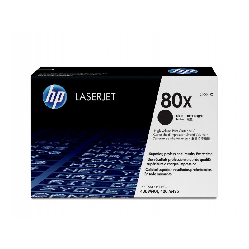 TON HP # 80X CF280X black Hohe Kapazität CF280X TON HP # 80X CF280X black Hohe Kapazität CF280X