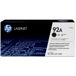 HP 92A - 2500 pages - Noir - 1 pièce(s) C4092A