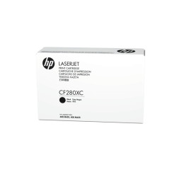 HP 80X Contract Black LJ Toner Cartridge - 6900 pages - Noir - 1 pièce(s) CF280XC