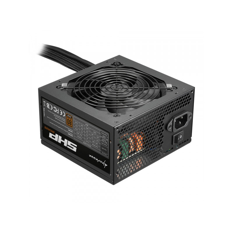 Sharkoon PC- Netzteil SHP Bronze 600. non-modular | 4044951028962 Sharkoon PC- Netzteil SHP Bronze 600. non-modular | 4044951028962