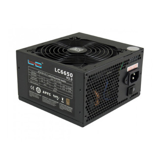 LC Power LC6650 V2.3 650 W 230 V 47 63 Hz 5 A Actif 100 W LC6650 V2.3
