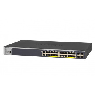 Netgear Smart switch Gigabit Ethernet 28 ports avec 4 ports SFP et haute puissance - GS728TPP-200EUS