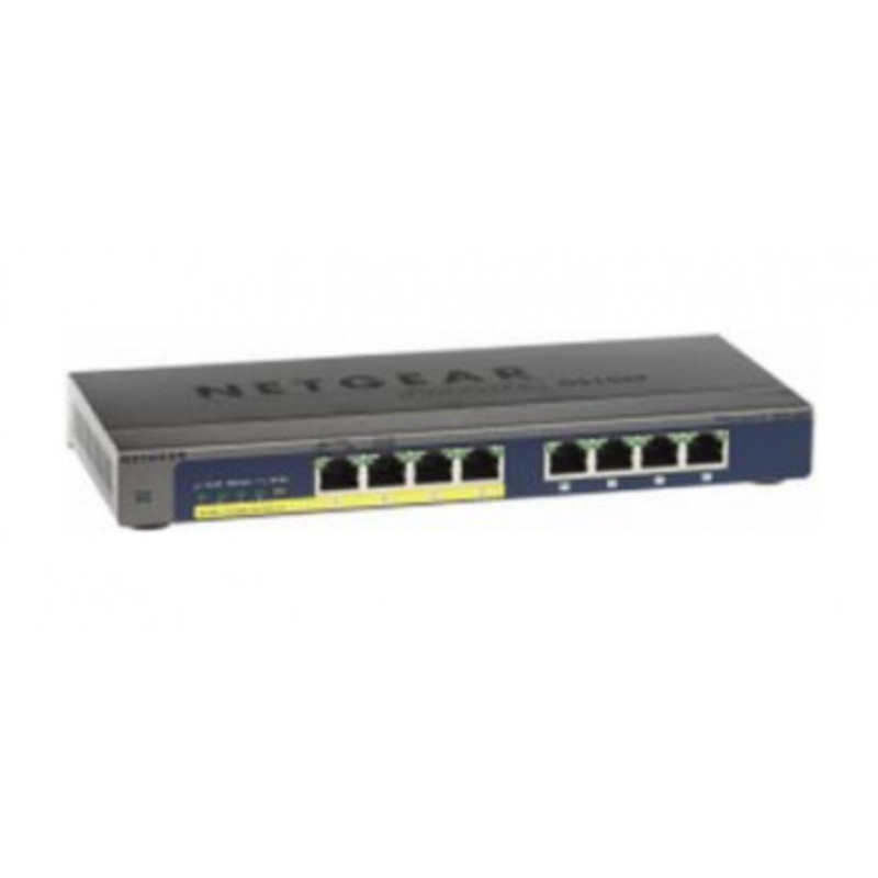 Netgear Haute puissance 8 ports Gigabit Ethernet Switch non manageable avec technologie FlexPoE 123W Netgear Haute puissance 8 ports Gigabit Ethernet Switch non manageable avec technologie FlexPoE 123W