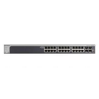 Netgear Smart Switch Web manageable 24 ports 10 Gigabit Ethernet avec 4 ports SFP+ dédiés