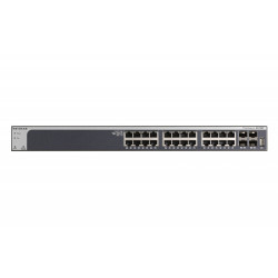 Netgear Smart Switch Web manageable 24 ports 10 Gigabit Ethernet avec 4 ports SFP+ dédiés