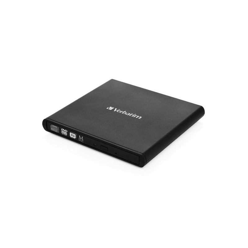 Verbatim DVW externer Slimline CD/DVD Brenner extern retail 98938