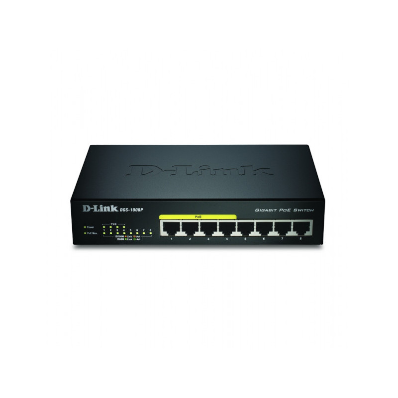 DLINK Switch POE dlink|green - DGS-1008P/E DLINK Switch POE dlink|green - DGS-1008P/E